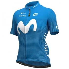 Maillot mangas cortas 2021 Movistar Team Mujer N001